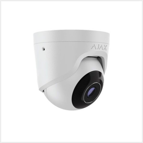 AJAX TurretCam 5 MP, 4 mm IP Camera - White