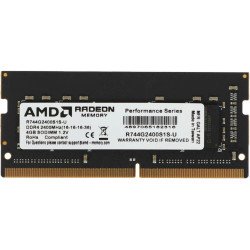 Оперативная память AMD Radeon SODIMM DDR4 2400MHz 4 ГБ Оперативная память AMD Radeon SODIMM DDR4 2400MHz 4 ГБ