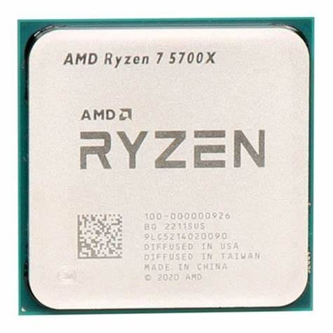 AMD Ryzen 7 Vermeer 5700X Processor AMD Ryzen 7 Vermeer 5700X Processor