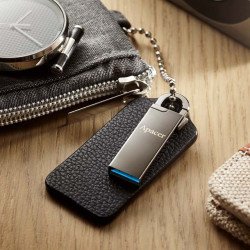 Apacer Флеш-накопитель 64 Гб AH15A USB 3.2 Черный Apacer Флеш-накопитель 64 Гб AH15A USB 3.2 Черный