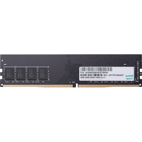 Apacer desktop memory module 4 Gb DDR4 2400 MHz