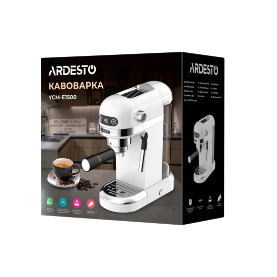 Ardesto Coffee Maker ARDESTO YCM-E1500 white