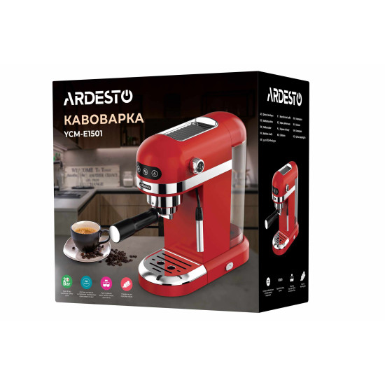 Ardesto Coffee Maker ARDESTO YCM-E1501 red