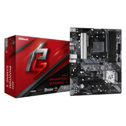 Материнская плата ASRock B550 PHANTOM GAMING 4 sAM4 B550 4xDDR4 HDMI M.2 ATX Материнская плата ASRock B550 PHANTOM GAMING 4 sAM4 B550 4xDDR4 HDMI M.2 ATX