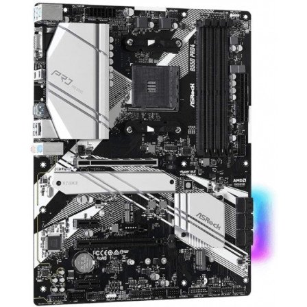Материнская плата ASRock B550 PRO4 sAM4 B550 4xDDR4 HDMI-VGA M.2 Type-C ATX Материнская плата ASRock B550 PRO4 sAM4 B550 4xDDR4 HDMI-VGA M.2 Type-C ATX