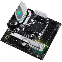 Материнская плата ASRock B550M STEEL LEGEND sAM4 B550 4xDDR4 HDMI-DP M.2 Type-C SPDIF mATX Материнская плата ASRock B550M STEEL LEGEND sAM4 B550 4xDDR4 HDMI-DP M.2 Type-C SPDIF mATX