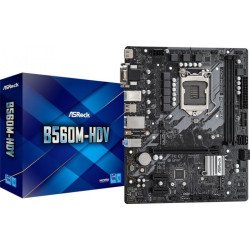 Материнская плата ASRock B560M-HDV s1200 B560 HDMI-DVI-VGA 2xDDR4 M.2 mATX Материнская плата ASRock B560M-HDV s1200 B560 HDMI-DVI-VGA 2xDDR4 M.2 mATX
