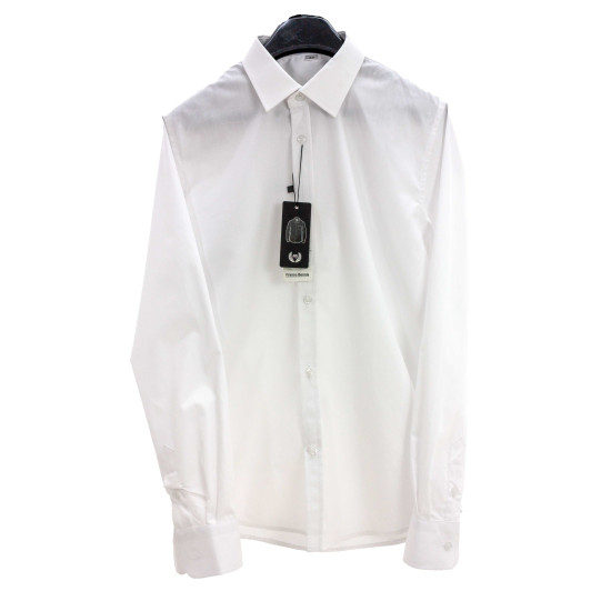 Bekmen white shirt for school 55% cotton 45% polyester