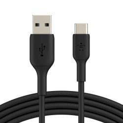 Belkin BoostCharge USB-A to USB-C Cable, 1m, Black