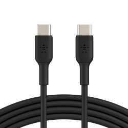 Belkin BoostCharge USB-C Cable, 60W, 2m, Black