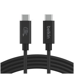 Belkin Connect USB4 USB-C Cable, 240W, 20Gbps, 2m, Black
