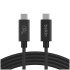 Belkin Connect USB4 USB-C Cable, 240W, 20Gbps, 2m, Black