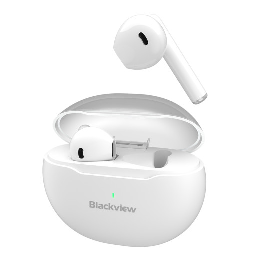 Blackview AirBuds 6 Earphones TWS Bluetooth Наушники Белые