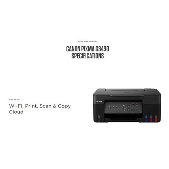 Canon PIXMA G3430