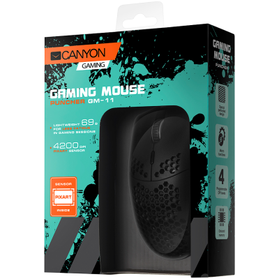 CANYON Игровая мышь Puncher GM-11 проводной черный