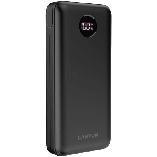 CANYON Power Bank PB-2002 20000mAh black