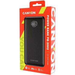 CANYON Power Bank PB-2002 20000mAh черный CANYON Power Bank PB-2002 20000mAh черный