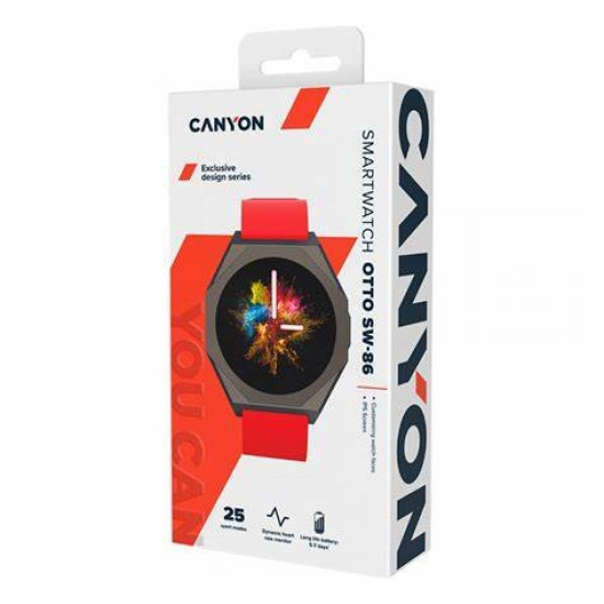 CANYON Смарт-часы "Otto" SW-86 CNS-SW86RR