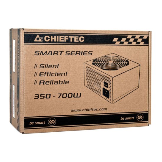 Компьютерный блок питания Chieftec Smart 500 Ватт GPS-500A8 Бокс