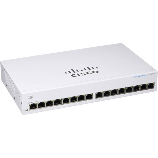 Cisco CBS110 неуправляемый коммутатор 24-port GE 2x1G SFP Shared 