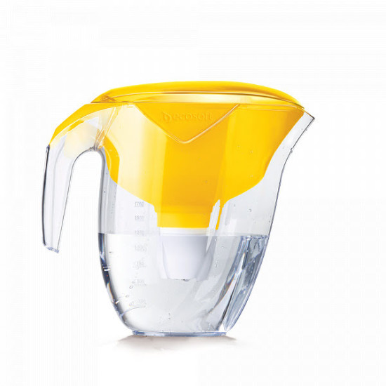 Фильтр кувшин воды Ecosoft НЕМО 3 л (1.8 л очищенной воды) желтый