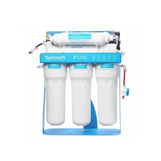 Ecosoft reverse osmosis filter with a pump  P'URE AquaCalcium MO675MACPSECO, Set with a mixer