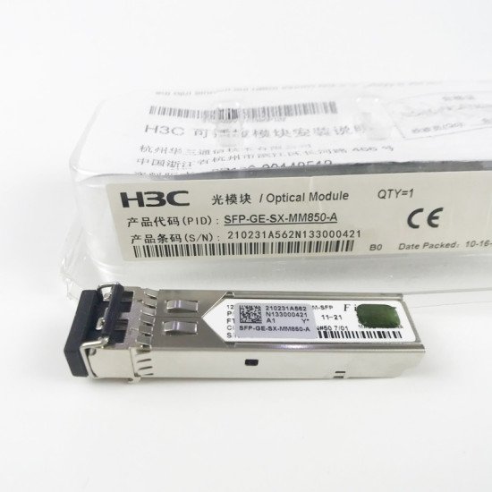 H3C 0231A562 1000BASE-SX SFP 550m H3C 0231A562 1000BASE-SX SFP 550m