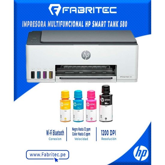 HP Smart Tank 580 HP Smart Tank 580
