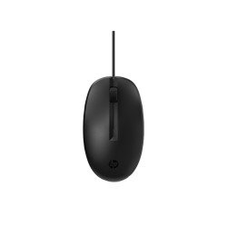 HP 125 Wired Mouse, Black - Individual Unit