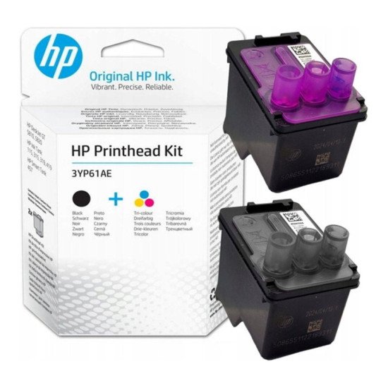 HP Black/Tri-color GT Printhead Kit