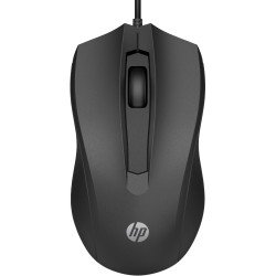 HP Wired Mouse 100, Black