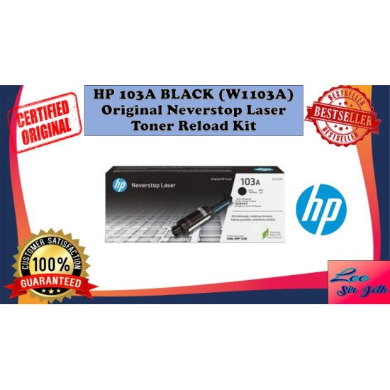 HP 103A Neverstop Toner Reload Kit