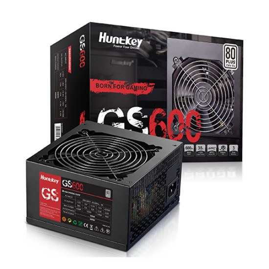 Компьютерный блок питания HuntKey 500 Ватт GS600 80+
