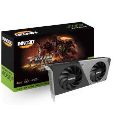 Видеокарта INNO3D GeForce RTX 4060 Ti 8GB TWIN X2 Видеокарта INNO3D GeForce RTX 4060 Ti 8GB TWIN X2