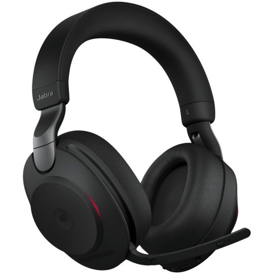 Jabra Evolve2 85 MS Stereo USB-A Link 380a, Black