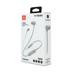 Беспроводные Bluetooth Наушники JBL T110BT Серый
