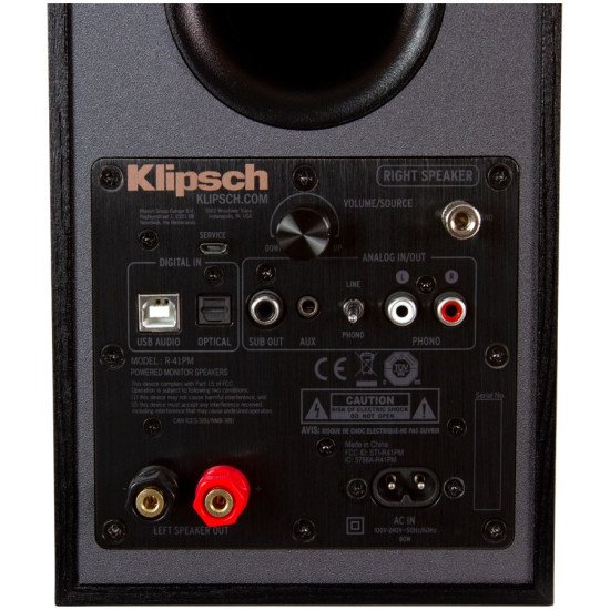 Klipsch R-41PM EU Black / GNM