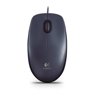 Logitech M90 Corded Mouse - GREY - USB - EWR2