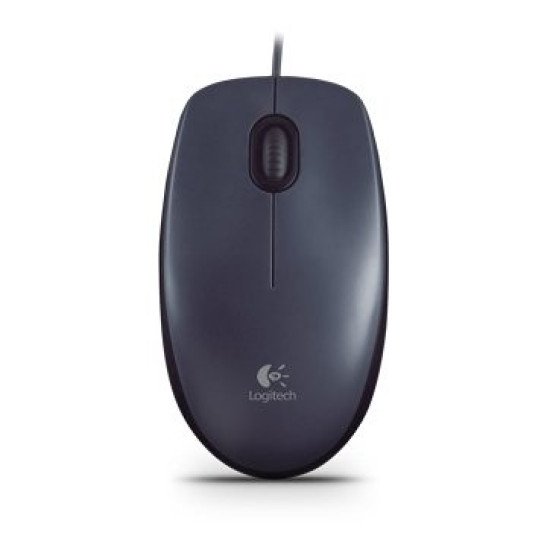 Logitech M90 Corded Mouse - GREY - USB - EWR2