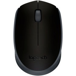 Logitech M171 Wireless Mouse, Black/Grey