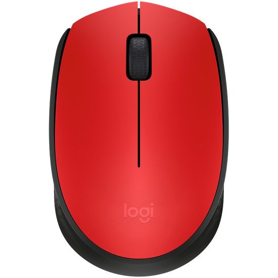 Logitech M171 Wireless Mouse - RED