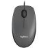 Logitech Mouse M100 - BLACK - USB - EMEA-914 - AKOYA HANGTAB BOX M100