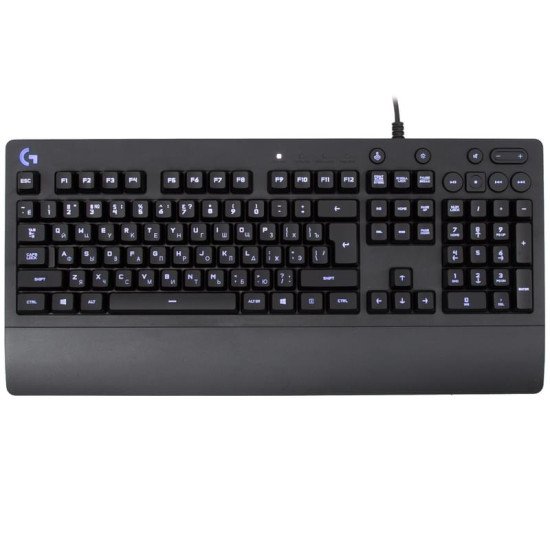 Logitech G213 Prodigy Corded RGB Gaming Keyboard - BLACK - RUS - USB