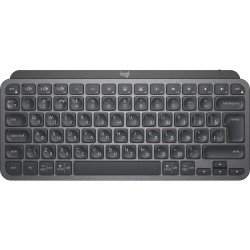 Logitech MX Keys Mini Wireless Keyboard, Graphite, Russian Layout