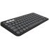 Logitech Pebble Keys 2 K380s - TONAL GRAPHITE - US INT'L - BT - INTNL-973 - UNIVERSAL