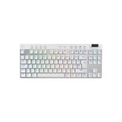 Logitech G PRO X TKL LIGHTSPEED Gaming Keyboard - WHITE - US INT'L - 2.4GHZ/BT - EMEA28-935 - TACTILE Игровая беспроводная клавиатура Logitech G PRO X TKL LIGHTSPEED Gaming Keyboard - WHITE - US INT'L - 2.4GHZ/BT - EMEA28-935 - TACTILE Игровая беспроводная клавиатура
