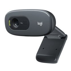 Logitech C270 HD Webcam - BLACK - USB Logitech C270 HD Webcam - BLACK - USB