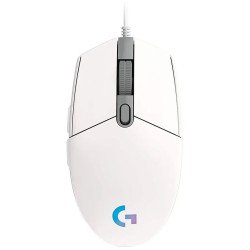 Logitech игровая проводная мышь G102 LIGHTSYNC White