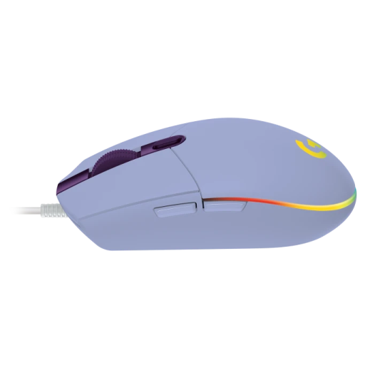 Logitech Gaming Corded Mouse G203 LILAC USB