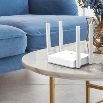 Двухдиапазонный беспроводной AC1200 wi fi роутер Mercusys AC10 белый Двухдиапазонный беспроводной AC1200 wi fi роутер Mercusys AC10 белый
